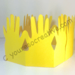 Hand print Crown - You're so creative