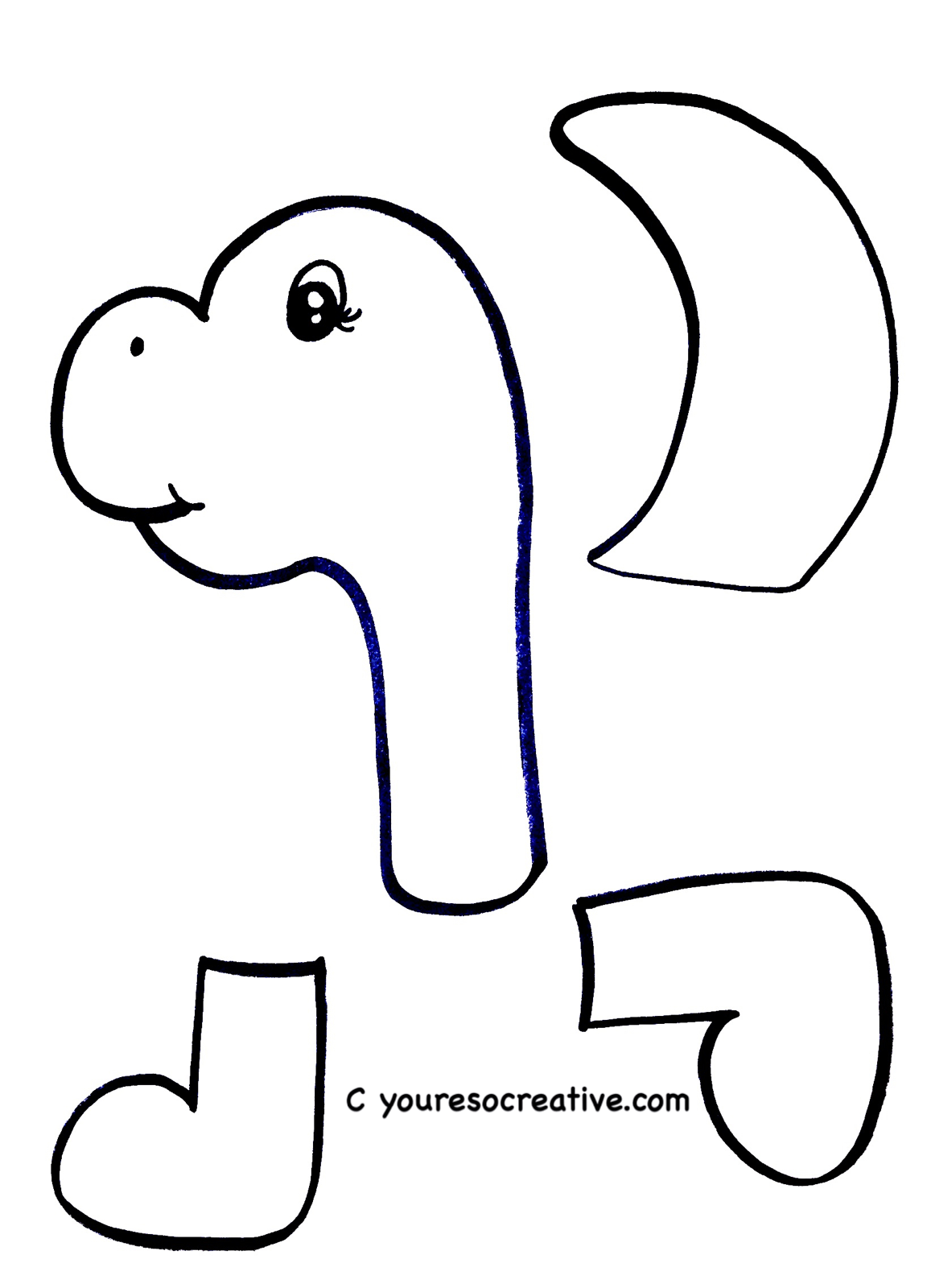 Brontosaurus Dinosaur - You're so creative