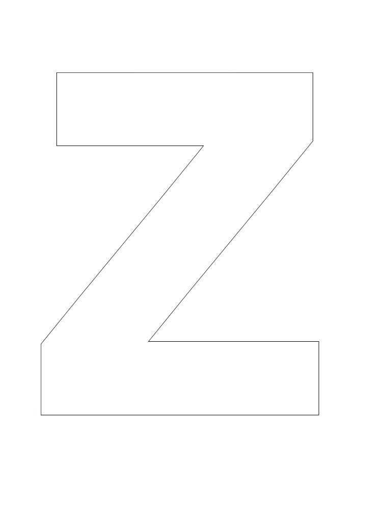 Letter Z Worksheets - You're so creative