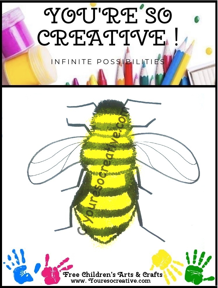 https://wp.me/P9KdXI-oT Bumble Bee craft project