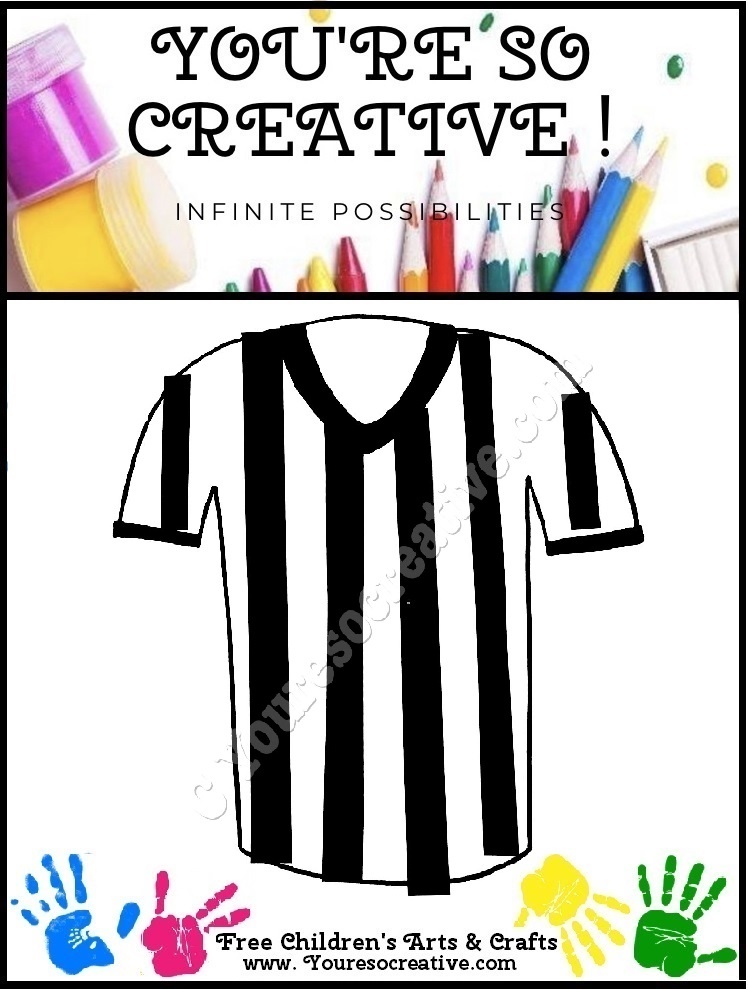 Referee Shirt You're so creative