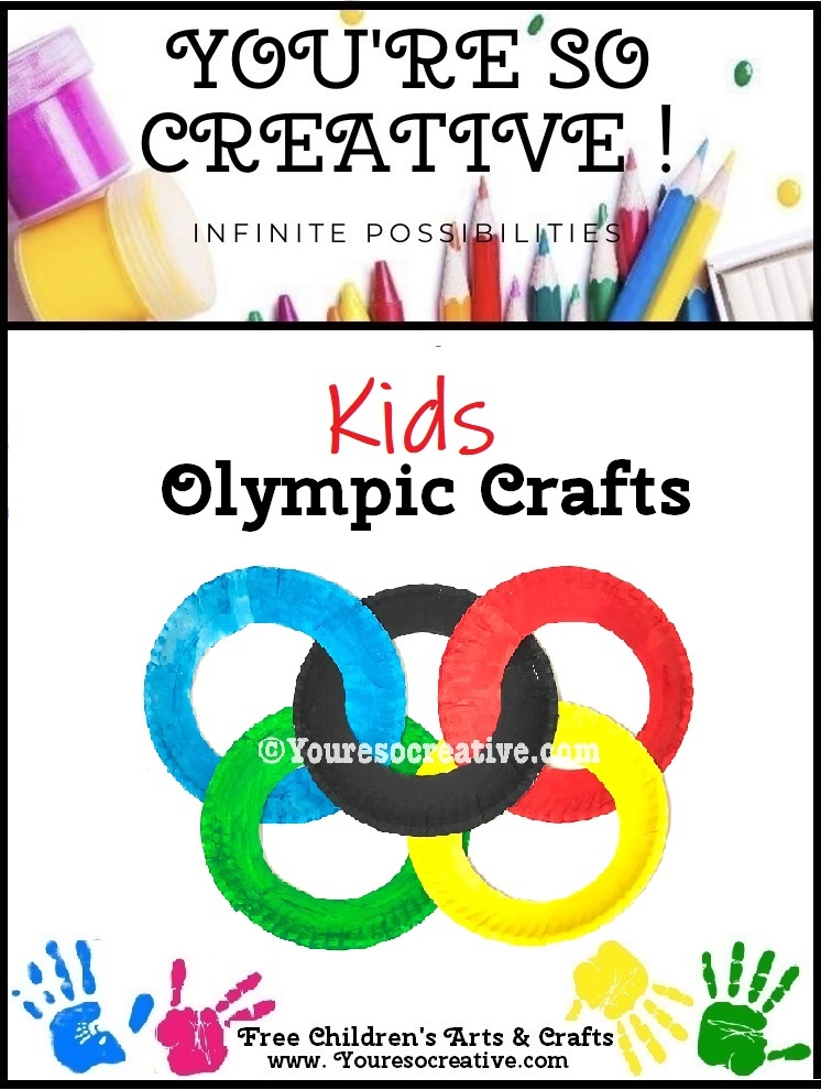 Easy Summer Olympic Crafts for Children and Preschoolers - You're so ...