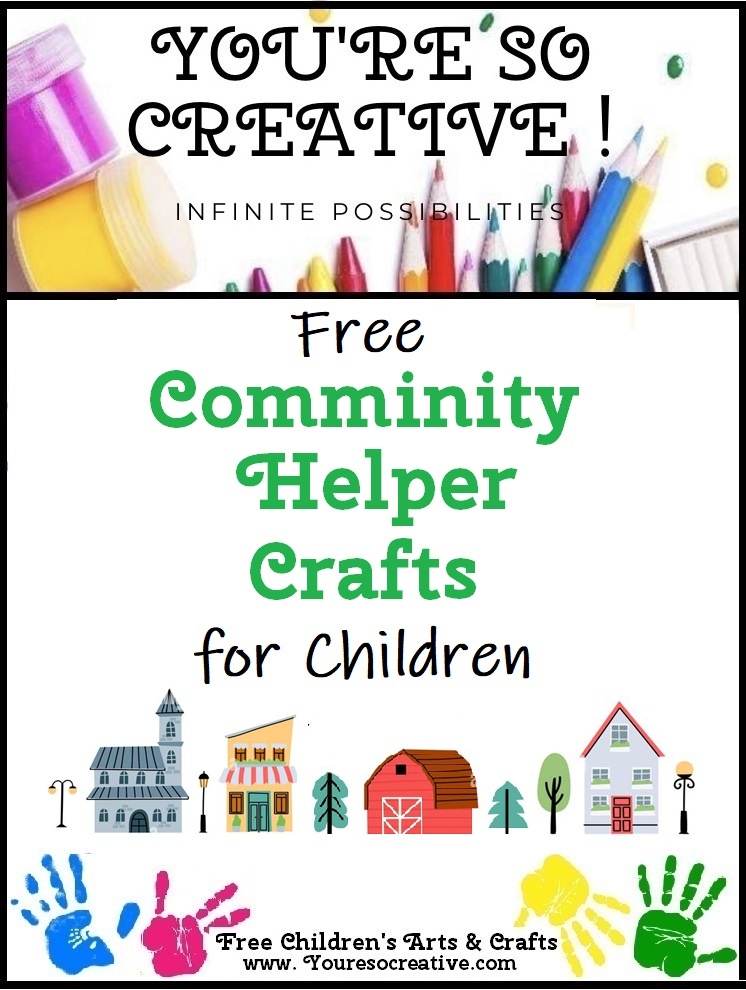 Community Helper Craft | Chef Craft | Career Day | Writing Activity